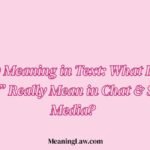 TBD Meaning in Text